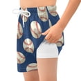 thumbnail image 4 of joogoo Baseball Blue Boys Swim Trunks Beach Swimsuit Shorts Boxer 4T, 4 of 8
