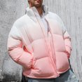thumbnail image 5 of Dovford Mens Winter Padded Jackets Full Zipper Windproof Jacket Coat, 5 of 7