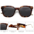 thumbnail image 3 of Gafas de sol SOJOS Classic Square Polarized UV400 Dark Tortoise, 3 of 5