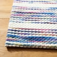 thumbnail image 5 of SAFAVIEH Marbella Roland Striped Runner Rug, Ivory/Blue, 2'3" x 8', 5 of 9