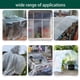 thumbnail image 4 of Cubierta impermeable transparente para exteriores | Para patio, terraza, gallinero, porche, toldo, camping | Lona plástica transparente con sellos | Protección resistente al clima y al sol | 2x2m, 4 of 9