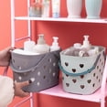 thumbnail image 6 of Portable Shower Caddy Tote, Plastic Basket with Handle Organizer and Storage Bin for Bathroom, Pantry, Kitchen, College Dorm, 6 of 10