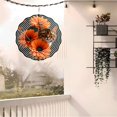 thumbnail image 6 of Vibrant Metal Hanging Wind Spinners with Abstract Circular Patterns - Stunning Yard and Garden Decor for a Whimsical, 6 of 6