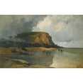thumbnail image 2 of Nathaniel Hone 18x13 Black Ornate Wood Framed Double Matted Museum Art Print Titled - Hastings, 2 of 5