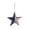 A, variant on 4th of July Hanging Decorations Party Supplies Indoor Hanging Iron Pentagram Decoration Holiday Ornament