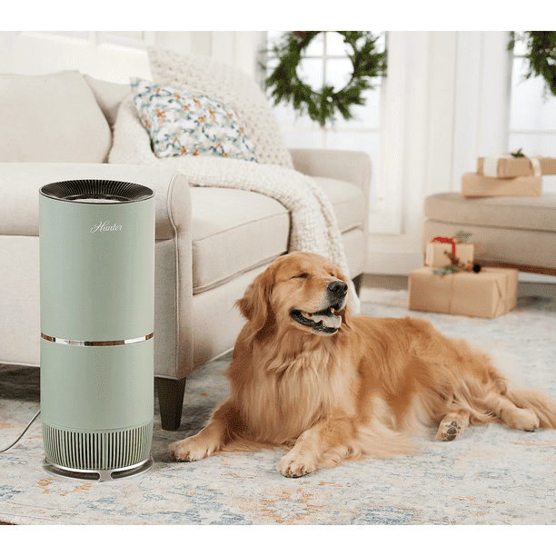 Hunter HP670 True HEPA Digital Tall Tower Air Purifier Dark Grey