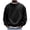 Black, variant on WIZUTIZ Men's Spring Crew Neck Sweatshirt Solid Color Loose Fit Long Sleeve Comfortable Casual Basic Pullover Top
