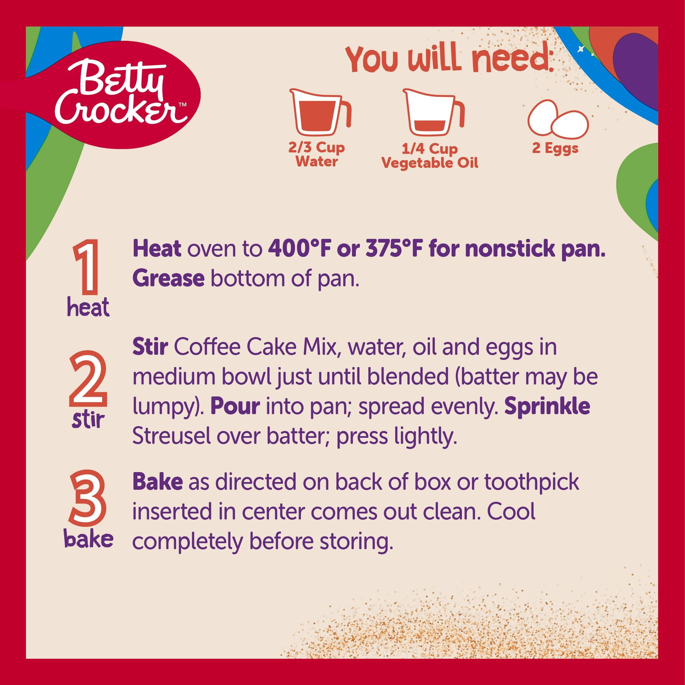 Betty Crocker Cinnamon Toast Crunch Coffee Cake Mix, 14.8 oz