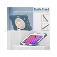 thumbnail image 4 of Case for iPad Mini 6 2021 (6th Generation) with Pencil Holder / 360 Rotation Stand / Hand Strap and Shoulder Strap Rugged Shockproof Cover for iPad Mini 6th Gen 8.3 Inch, 4 of 7