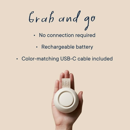 Hatch - Rest Go Portable Sound Machine for Babies and Kids - Putty