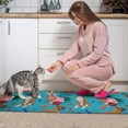 thumbnail image 3 of Dogs with Pioneer Flower Kitchen Rugs Sets Of 2,Anti Fatigue Kitchen Mat Rugs Non Slip Washable,Decorative Kitchen Floor Mats for Kitchen,Sink,Laundry,17"x30"+17"x47", 3 of 7