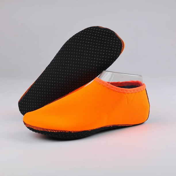 Zapatos acuáticos para hombre y mujer | Calcetines acuáticos de secado rápido para playa, surf y snorkel | Suela antideslizante para piscina, yoga y buceo