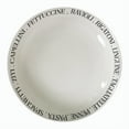 thumbnail image 5 of American Atelier, Round, White, Porcelain Worded Pasta Dinnerware Plate Sets of 5, 5 of 9