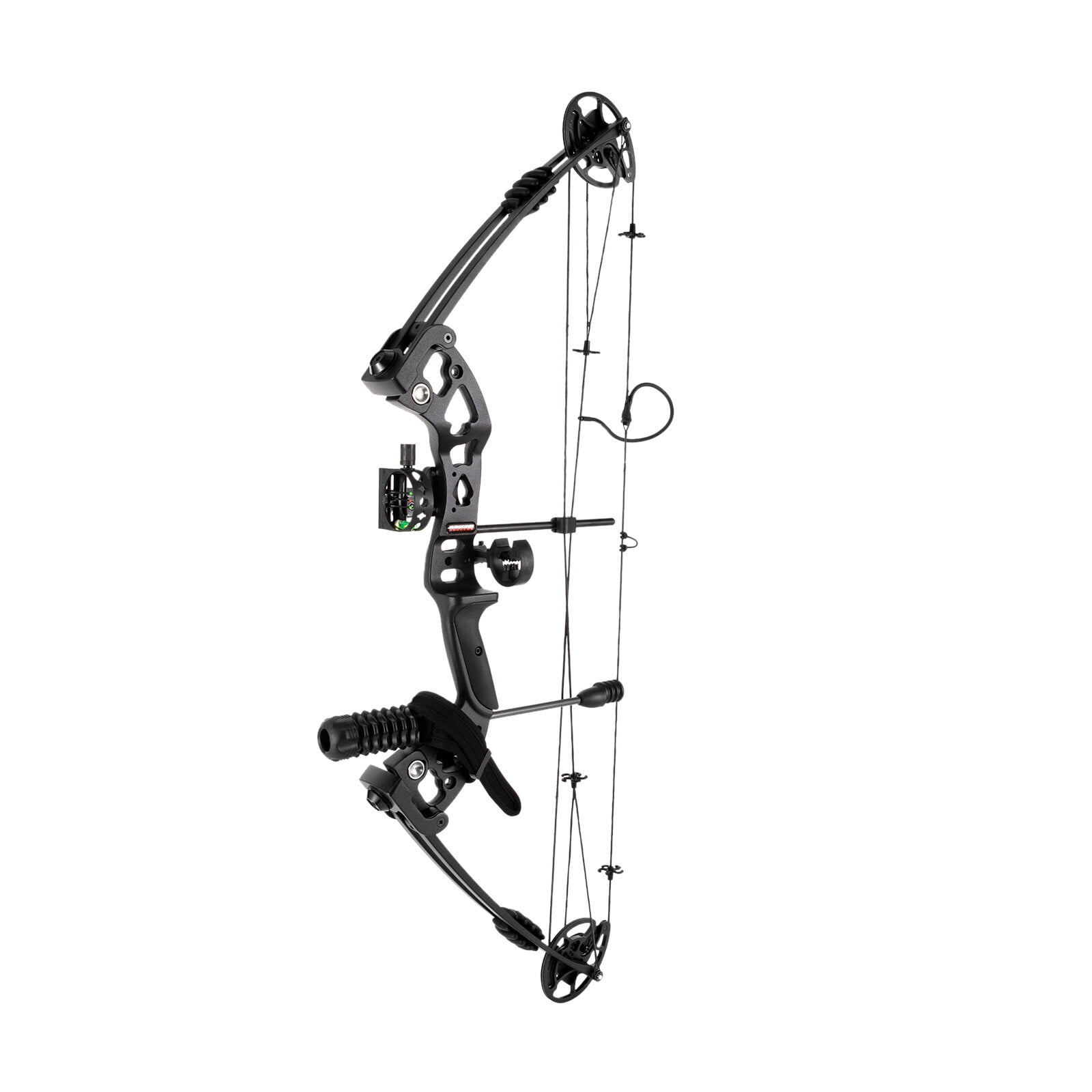 ToppiJoy Fully Adjustable Hunting Compound Bow, 30-55Lbs Draw Weight Compound Bow Kit with 12 Arrows, for Adults, Standard Hunting Bow for Adults and Advanced Archers