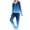 Blue, variant on Women Fall Clothes Two Piece Sets for Women Everyday 2 Piece Outfit Soft Gradient Zip up Hooded Jacket and Comfortable Casual Sweatpants My Items