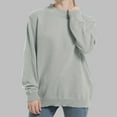 thumbnail image 2 of Giftesty Sweaters for Women Plus Size Women's Long Sleeved Loose Solid Color Round Neck Pullover Knitted Sweater, 2 of 3