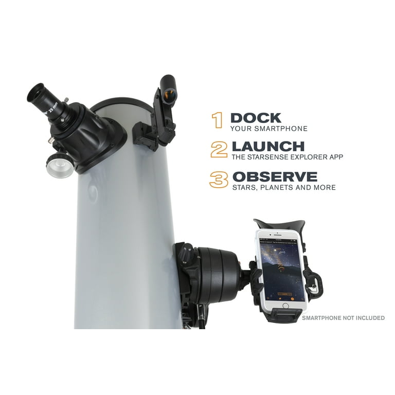 Celestron StarSense Explorer™ DX 130AZ Smartphone App-Enabled Newtonian  Reflector Telescope