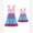Rainbow, variant on Mommy and Me Summer Tank Dress Girl Cotton Sleeveless Tiered Swing Dresses A-Line Cute Mini Casual Sundress 9-10 Years