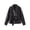 Black, variant on Zpanxa Leather Jacket Women Solid Color Long Sleeve Casual Jacket Warm Cozy Comfortable Classic Versatile Trendy Winter Outerwear
