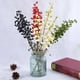 thumbnail image 5 of Toystoory Ramo de flores artificiales de decoración navideña de otoño de bayas artificiales Decoración Rojo, 5 of 6