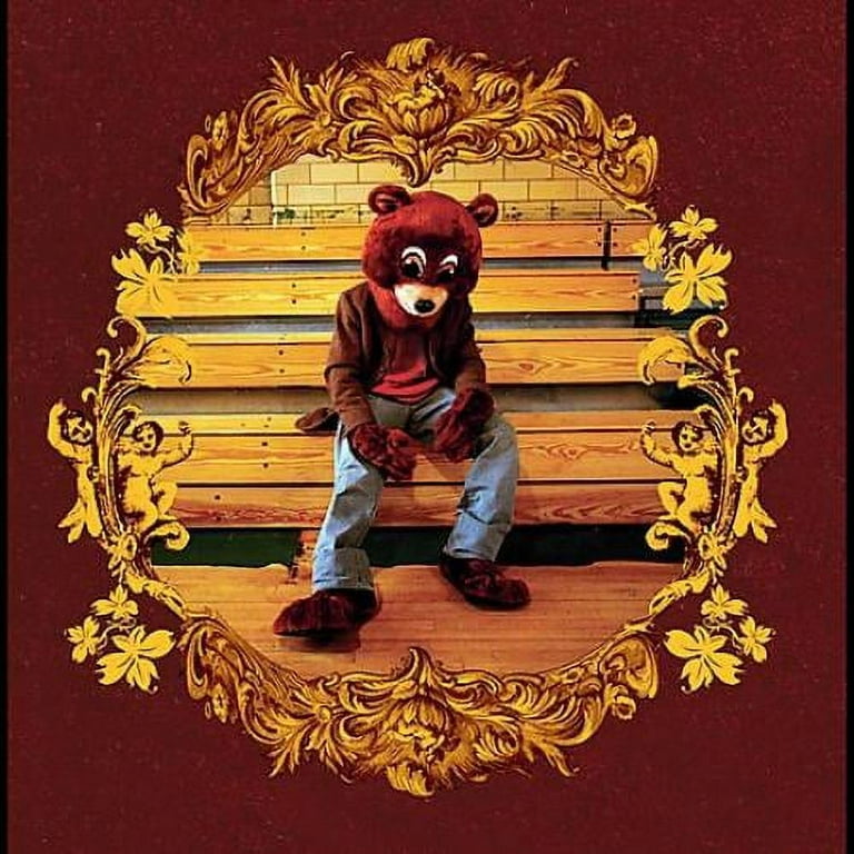 Kanye West ,the College Dropout, Vinyl LP Record Framed and Ready to Hang,  Music Gift, Display, Wall Art 
