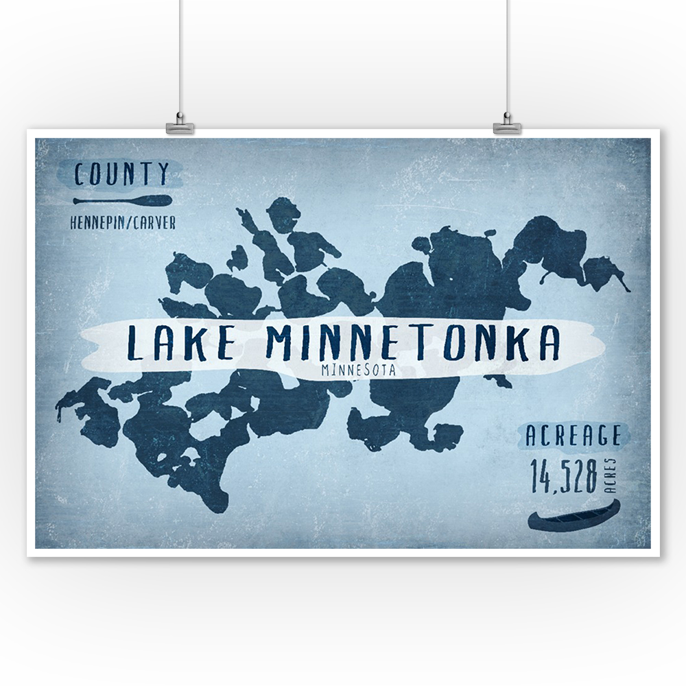 Lake Minnesota Lake Essentials Shape, Acreage & County