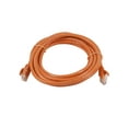 thumbnail image 2 of Monoprice FLEXboot Series - Patch cable - RJ-45 (M) to RJ-45 (M) - 5 ft - UTP - CAT 6 - molded, snagless, stranded - orange, 2 of 2