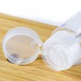 thumbnail image 3 of kurtrusly Empty Pump Dispenser Nail Polish Remover Refillable Storage Container Cosmetic Plastic Press Bottle Manicure Beauty Box Transparent 150ml, 3 of 7