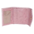 thumbnail image 4 of Buxton Women's Genuine Leather Heiress Mini Trifold Wallet (Light Pink), 4 of 4