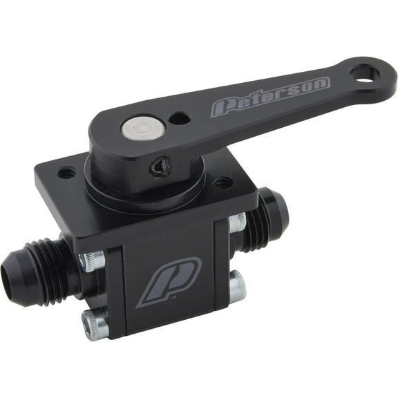 Peterson Fluid Systems 09-0910 Panel Mount Fuel Shut Off Valve, AN6
