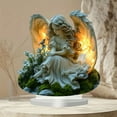 thumbnail image 4 of Elegant Angel Desktop Ornament Decoration Ideal for Home Display Featuring Acrylic Craftsmanship, 4 of 5