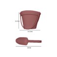 thumbnail image 3 of Silicona Cute Animals Shape Beach Play para niños Sandbox Set Beach Game Toys Kit Ndcxsfigh libre de BPA, 3 of 7