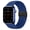 Blue, variant on Magnetic Braided Nylon Loop Fabric Band for Apple Watch 44/45/46/49mm - Navy