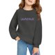 thumbnail image 1 of Moonsky Sudadera de cuello redondo Pop De-on - Sudadera de manga larga con estampado del cantante HUNTR/X - Sudadera de cuello redondo y manga larga para hombre y mujer Gris oscuro 130, 1 of 4