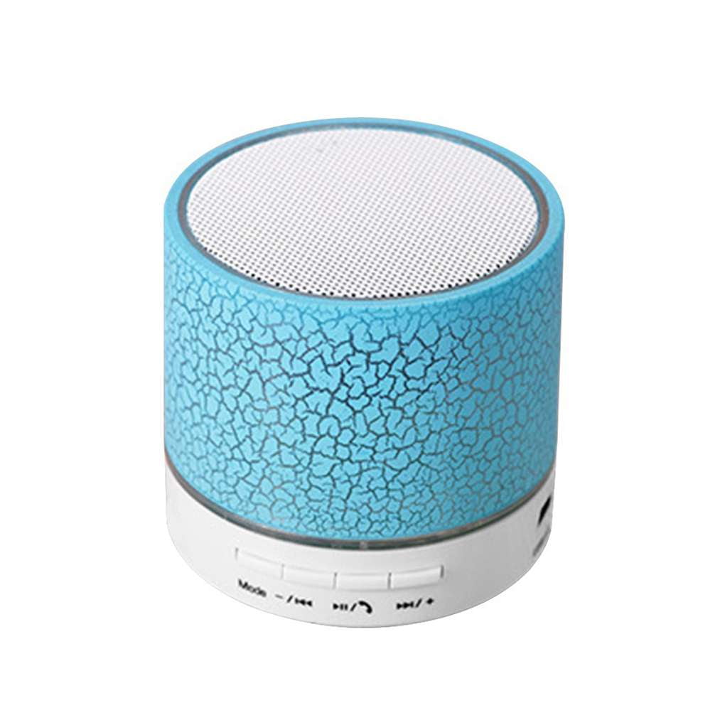 Mini Bluetooth Speaker Wireless Loudspeaker Crack LED Portable MP3 ...