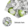 thumbnail image 4 of Green Apple Flowers Garden Flag 18" x 12.5" Double Sided Yard Lawn Outdoor Decor Small Yard Flags, 4 of 6