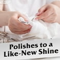 thumbnail image 3 of Silver polishing cleaner – protective stain remover – odorless – safe and gentle – no-rinse formula – quick and easy – contains no harsh chemicals – will not scratch – 8 liquid ounces, 3 of 4