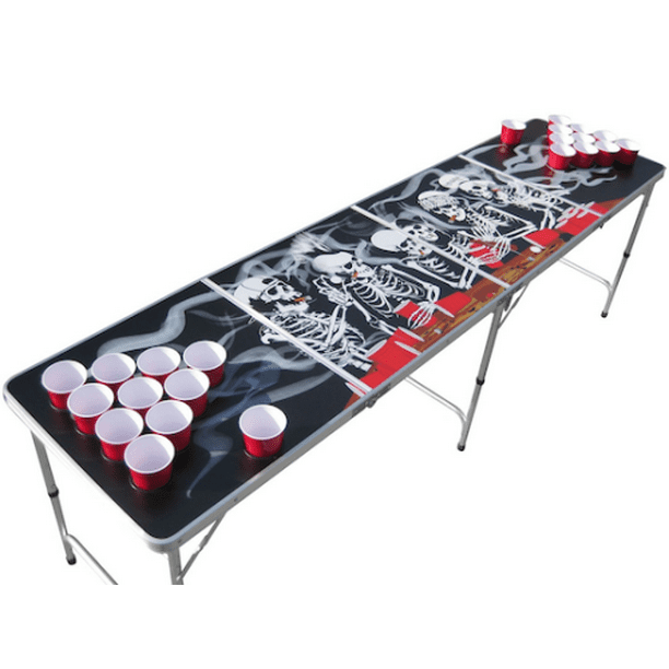 Skeleton Beer Pong Table Walmart Com Walmart Com