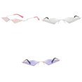 thumbnail image 1 of de de 3 piezas de sol UV400 de moda para mujer de sol sin marco Sunnimix Gafas de sol con lente de moda para mujer, 1 of 8