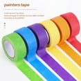 thumbnail image 5 of Masking Tape,6 Different Color Rolls- 1 Inch X 13 Yards (2.4Cm X 12M), 5 of 7