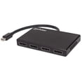 thumbnail image 2 of Hub Video Splitter Manhattan Mini DisplayPort a 4 DisplayPort USB Video Wall, 2 of 2