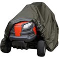 thumbnail image 1 of Waterproof Winter Lawn Mower Cover, Heavy Duty Tractor & Garden Mower Dustproof Weatherproof Tarp, 1 of 5