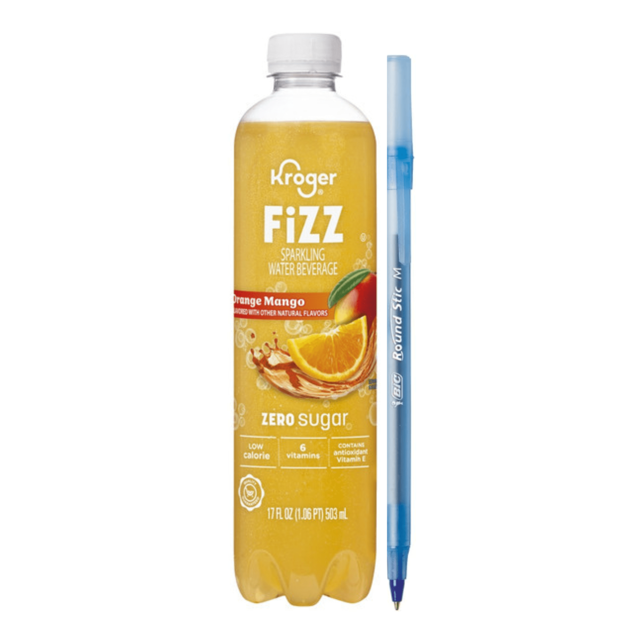 KR Fizz Zero Sugar Orange Mango Sparkling Water 12 ct / 17 fl oz