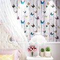 thumbnail image 2 of 1 Roll Self-Adhesive Wallpaper, Rustic Butterfly Trees Pattern Contact Paper, Peel And Stick, Waterproof Removable Living Room Kitchen Bedroom Dormitory Wallpaper, Furniture Refurbishment Wallpaper, F, 2 of 5