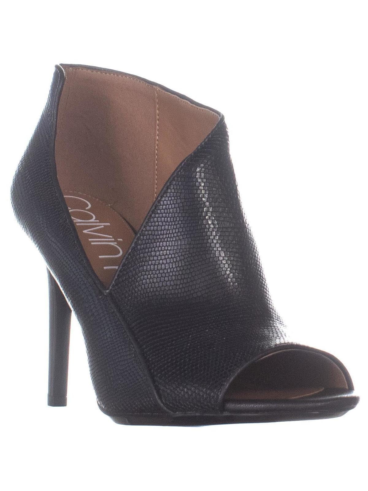 Womens Calvin Klein Nastassia Peep Toe 