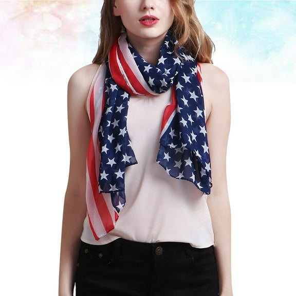 Topbathy 1Set Fancy Scarves for Women Chiffon Neck Scarf Fashion Style with Sunscreen