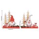 thumbnail image 4 of Cateissary Decoración navideña de en forma de Papá Noel, decoraciones para el hogar, artesanía, decoración de escritorio, regalo, adorno para Kits de decoración para fiestas Gris, 4 of 6