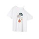 thumbnail image 1 of Camiseta de mujer con cuello redondo, ropa deportiva, camiseta básica suave para oficina de viaje S, 1 of 7