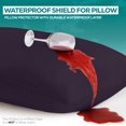 thumbnail image 3 of Protector de almohada Utopia Bedding impermeable con cierre de 51 x 71 cm, 3 of 9