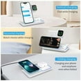 thumbnail image 5 of OIITH 3 in 1 Wireless Charging Station for iPhone, Wireless Charger Stand Dock for iPhone 15 14 13 12 11 Pro Max & AirPods, Wireless Watch Charger for iWatch Ultra (White), 5 of 6